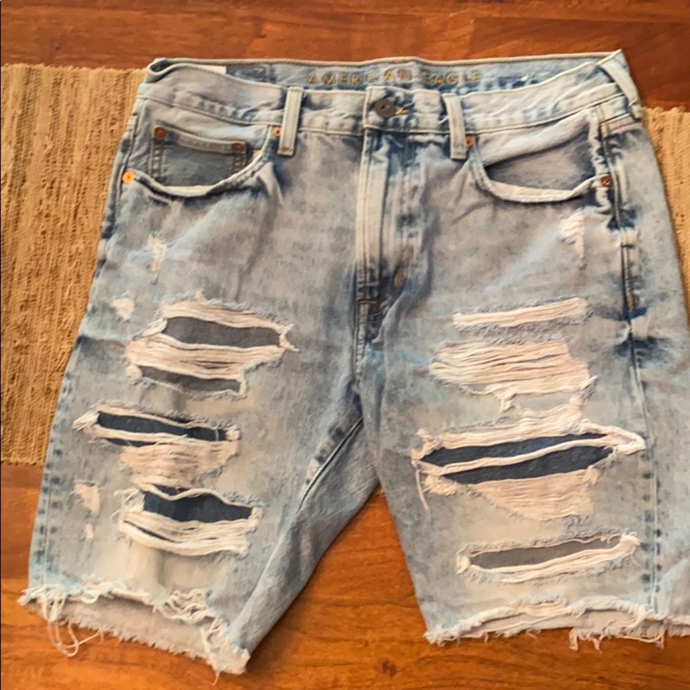 American Eagle Cut Off Jean Shorts
